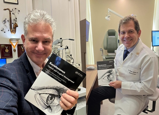 کتاب جامع «تشخیص و درمان طبی و جراحی کراتوکونوس» جهانی شد 